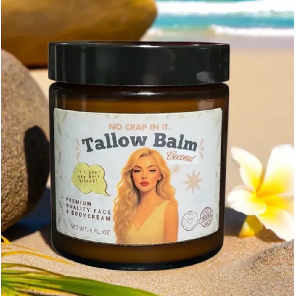 NO CRAP IN IT | *Limited Edition* Tallow Balm (Coconut)